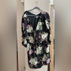 MAURICES black/ floral dress